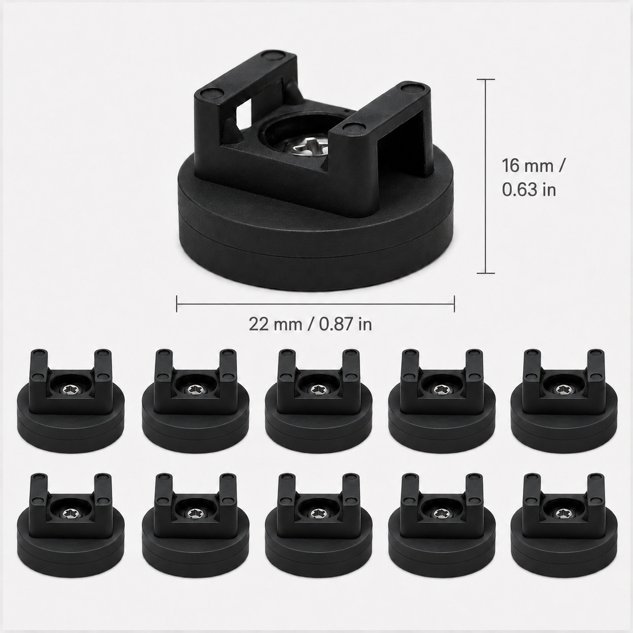 🌎Ends Today: 70% OFF!🔥Heavy-Duty Magnetic Cable Tie Mounts