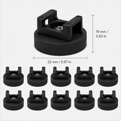 🌎Ends Today: 70% OFF!🔥Heavy-Duty Magnetic Cable Tie Mounts