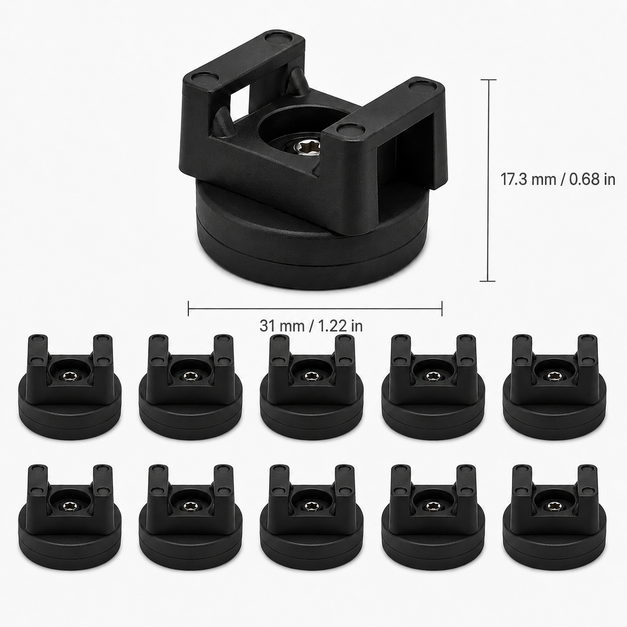 🌎Ends Today: 70% OFF!🔥Heavy-Duty Magnetic Cable Tie Mounts