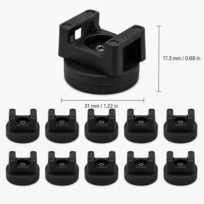 🌎Ends Today: 70% OFF!🔥Heavy-Duty Magnetic Cable Tie Mounts