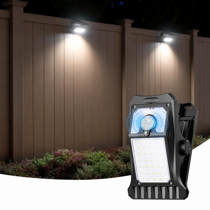 🌎Ends Today: 70% OFF!🔥Solar Rechargeable Clip Light - Motion Sensor