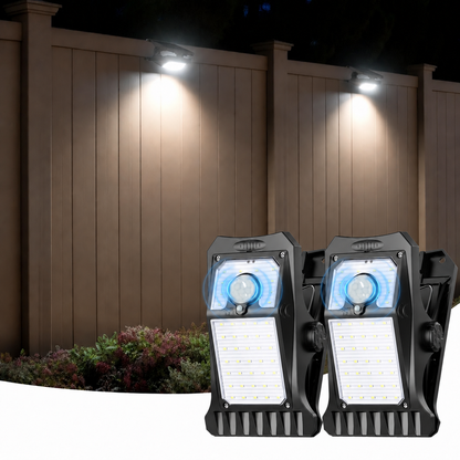 🌎Ends Today: 70% OFF!🔥Solar Rechargeable Clip Light - Motion Sensor