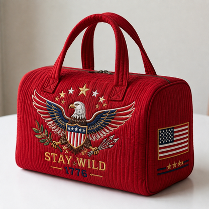 🎖️ Carry Your Military Pride Everywhere — Classic American-Style Travel Bag