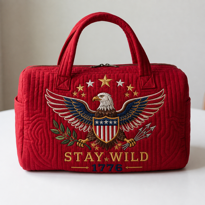 🎖️ Carry Your Military Pride Everywhere — Classic American-Style Travel Bag