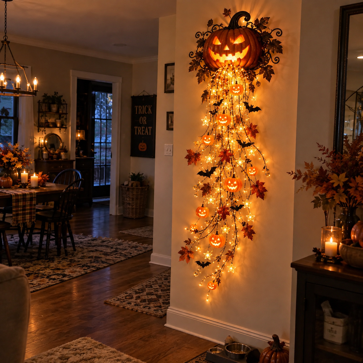 🎃Halloween Hot Sellers🔥🔥🔥Elegant Halloween Cascade Wall Light Collection✨✨