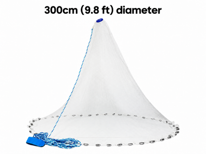 ✈️50% OFF Today!🎣Heavy-Duty Cast Net – Rapid Sinking Fishing Net