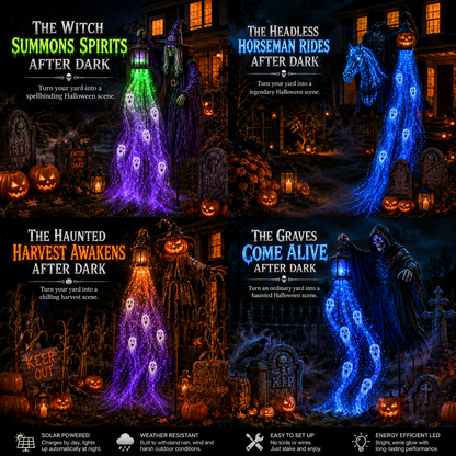 🎃 Today 49% OFF🎁💀Halloween Soul Harvester Animated Garden Light