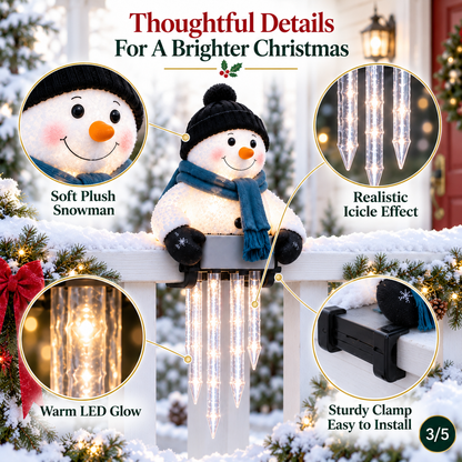 🔥 Today 49% OFF - ⛄❄️WinterGlow Snowman Icicle Light Decor