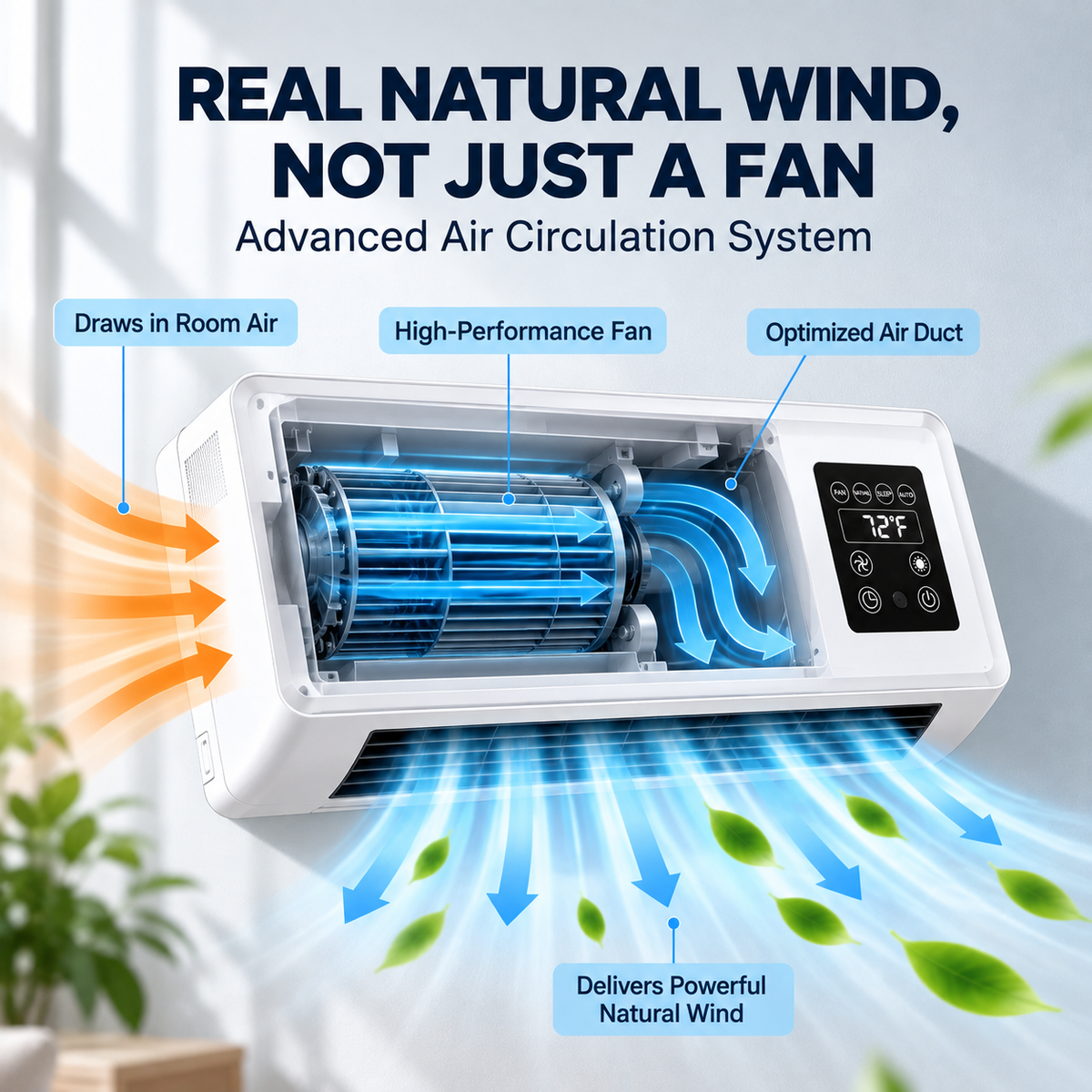 🔥Limited Discount🔥Ductless Portable Air Conditioners No Windows Needed