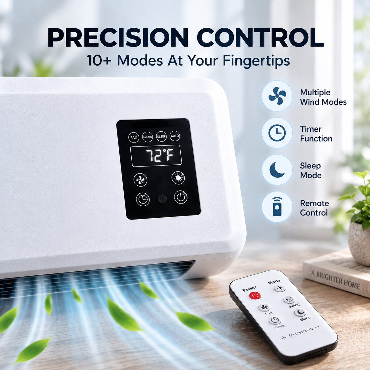 🔥Limited Discount🔥Ductless Portable Air Conditioners No Windows Needed