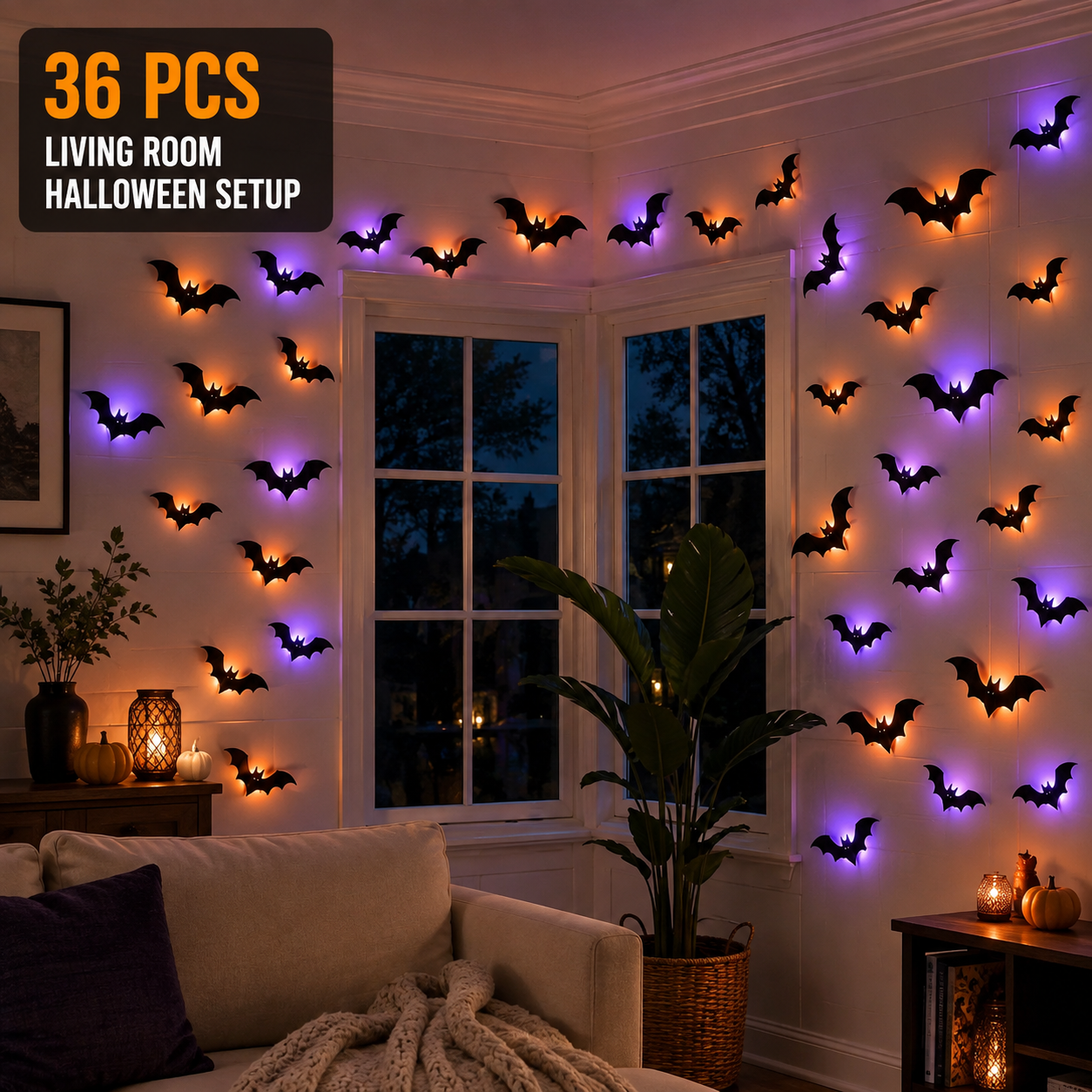 36pcs Party Decoration Set 🎃
