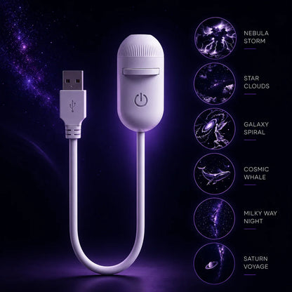 Galaxy Projector Night Light With Projection Discs