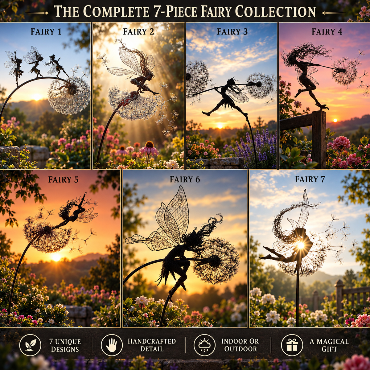🧙‍♀️🦋Wonderland-like Garden Decoration Art