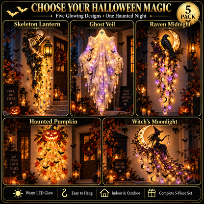 🎃✨Last Day 49% OFF✨Elegant Halloween Cascade Wall Light Collection