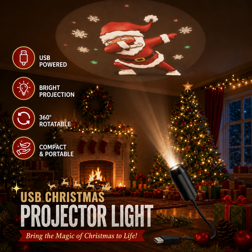 LAST DAY 50% OFF🔥HD CHRISTMAS SCENE PROJECTOR