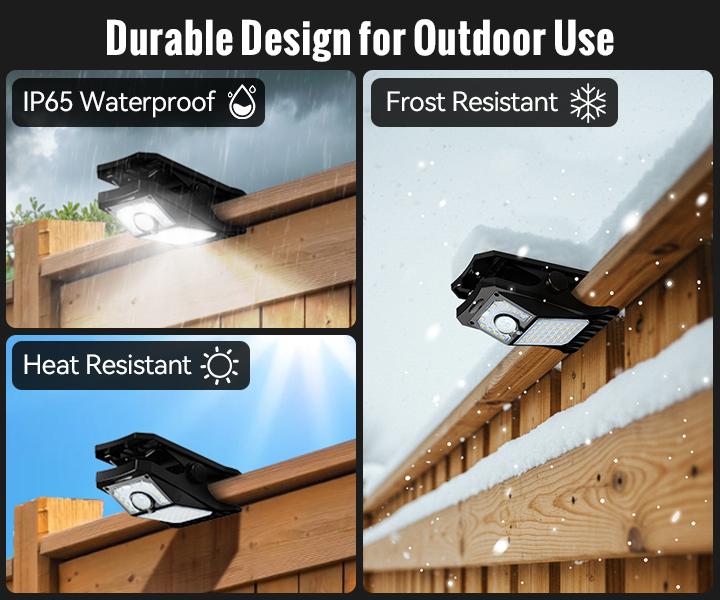 🌎Ends Today: 70% OFF!🔥Solar Rechargeable Clip Light - Motion Sensor