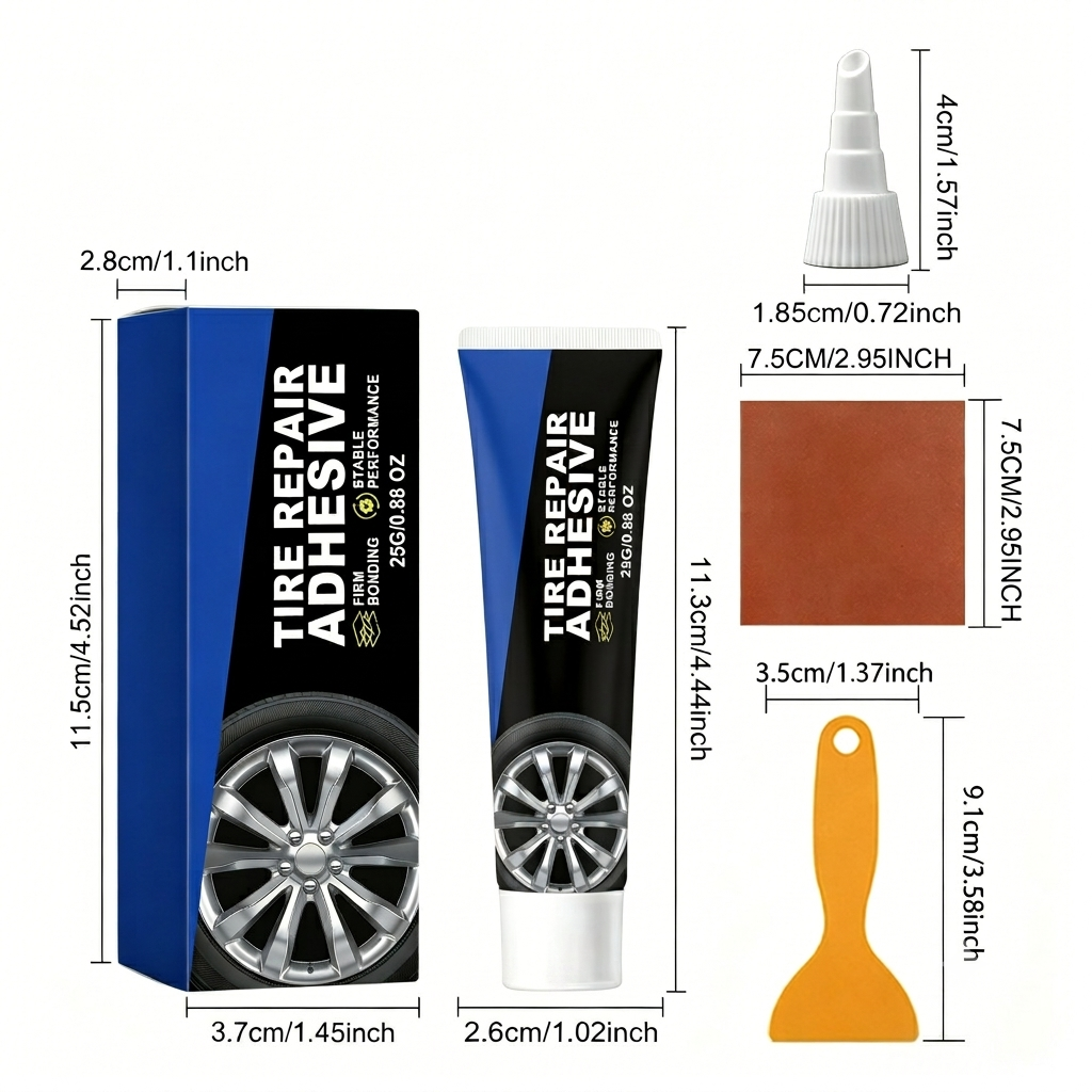 🔥Weather-Resistant Waterproof Flexible Tire Repair Adhesive