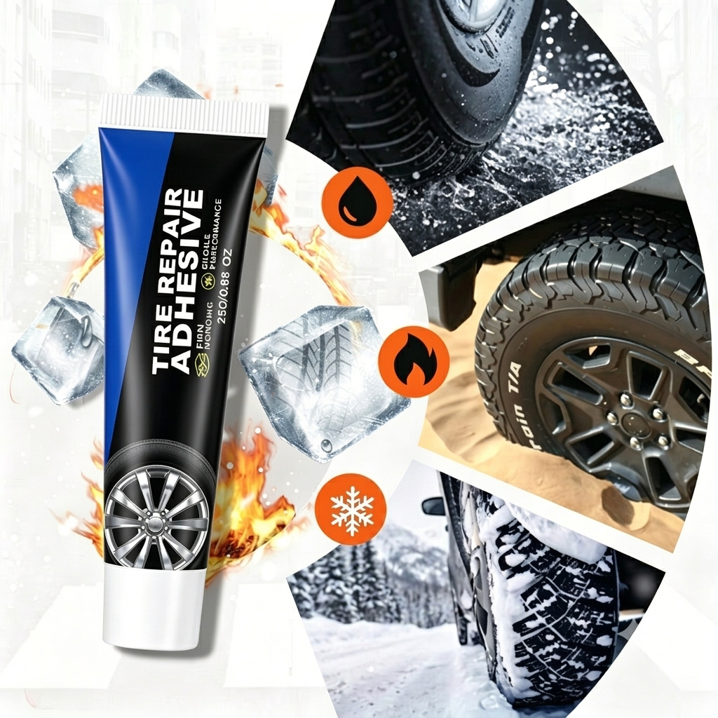 🔥Weather-Resistant Waterproof Flexible Tire Repair Adhesive