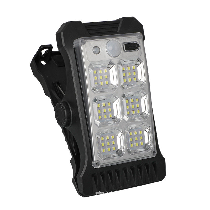 Outdoor Solar Clip Light with Motion Sensor