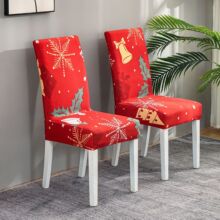 🎄Christmas Stretch Dining Chair Cover | Holiday Decor