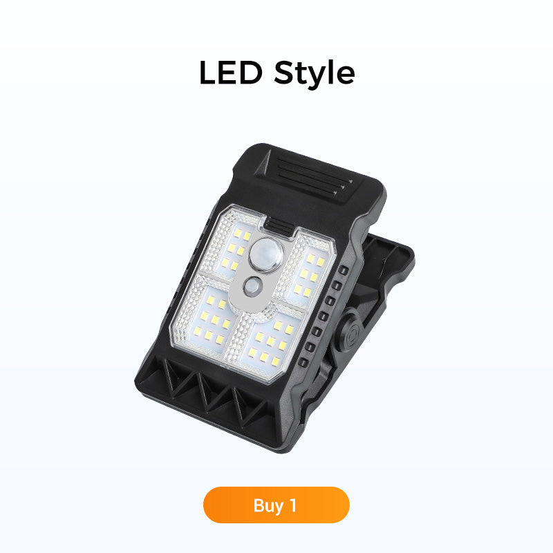 🌎Ends Today: 70% OFF!🔥Solar Rechargeable Clip Light - Motion Sensor