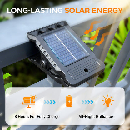 🌎Ends Today: 70% OFF!🔥Solar Rechargeable Clip Light - Motion Sensor