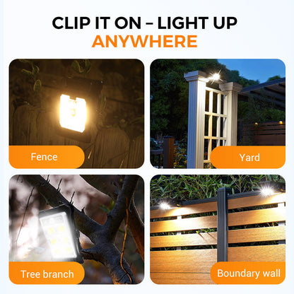 🌎Ends Today: 70% OFF!🔥Solar Rechargeable Clip Light - Motion Sensor