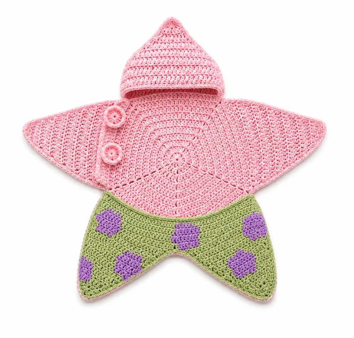 👶Baby starfish outfit.