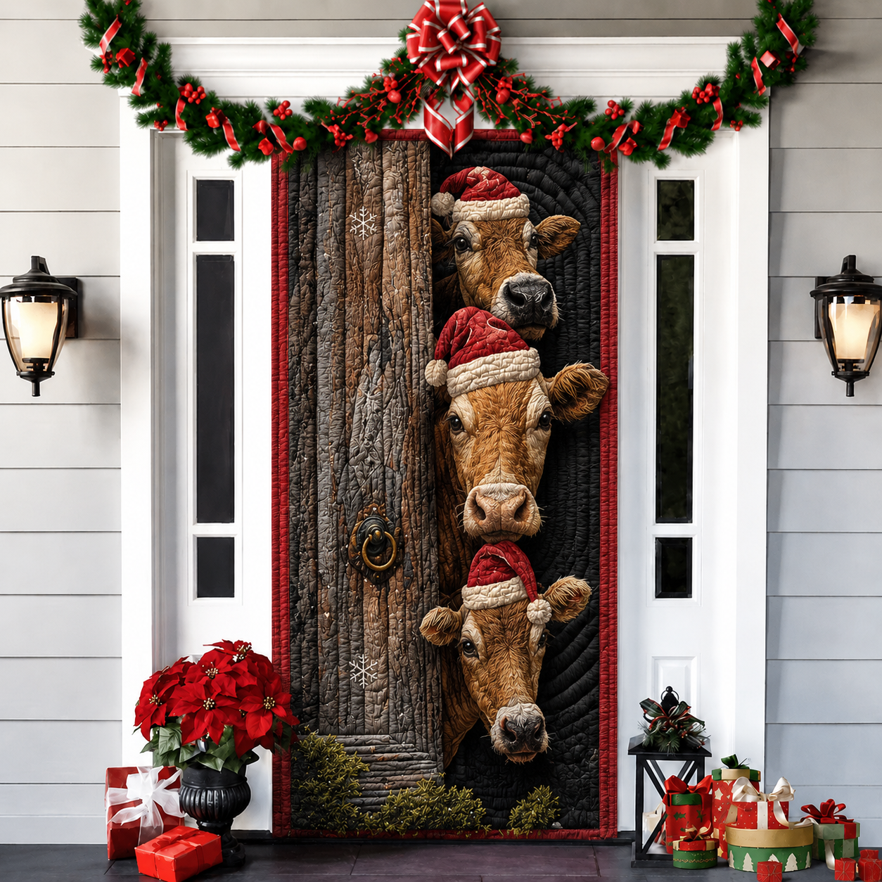 🏅Last day 50% OFF🌟2026 3D Christmas front door decoration