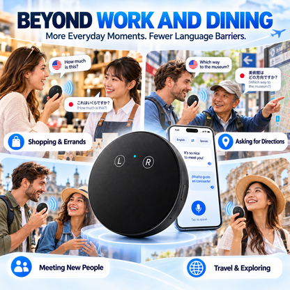 🔥LAST DAY 49% OFF🌍 AI Translator – 165+ Languages | Two-Way Voice for Work & Everyday Life
