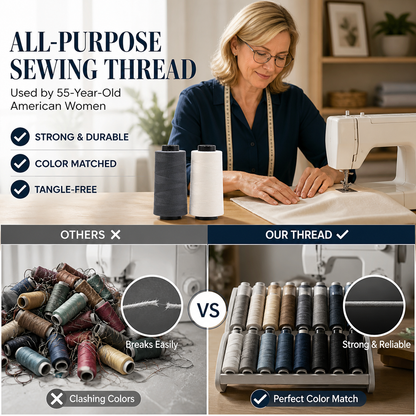 ✈️Last Day 50% OFF✨🧵All-purpose sewing thread
