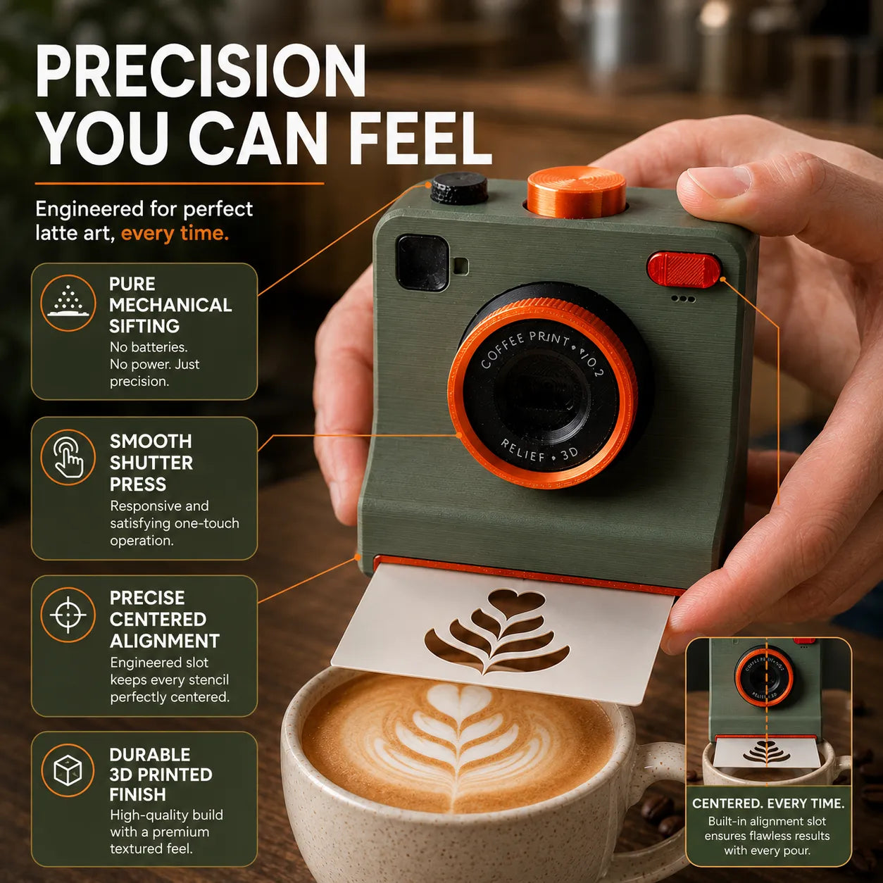 Latte Art Camera Feature Gallery