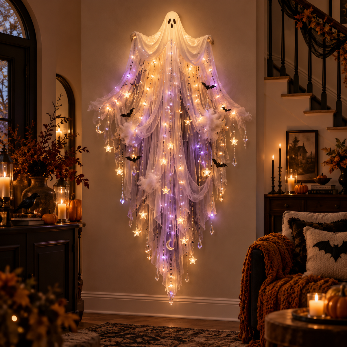 🎃✨Last Day 49% OFF✨Elegant Halloween Cascade Wall Light Collection