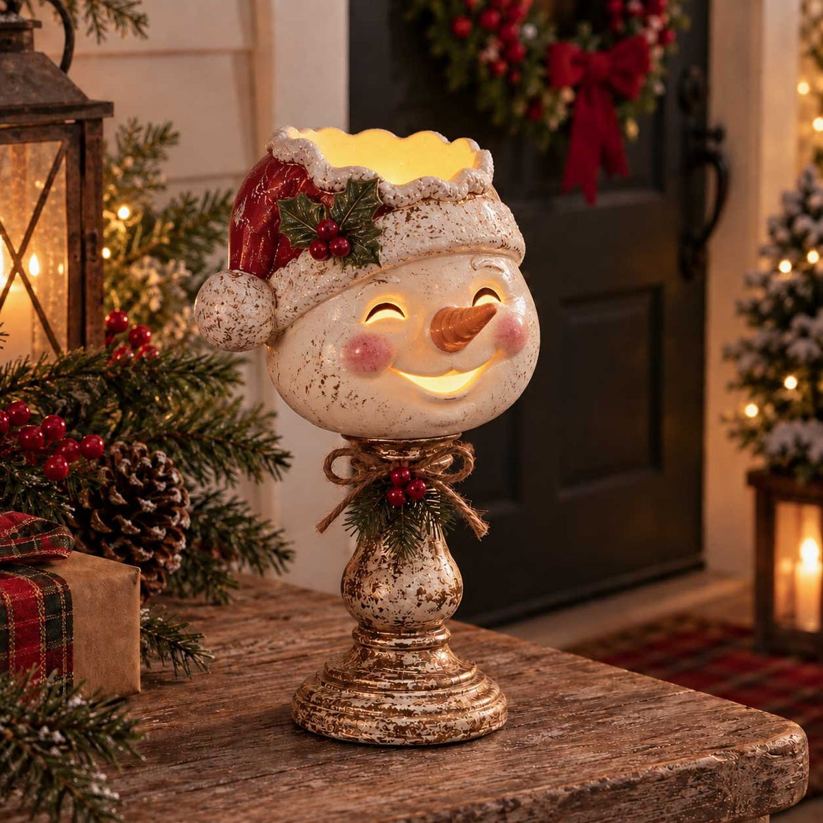 🎄 Christmas Heirloom Glow Candle Holder Collection