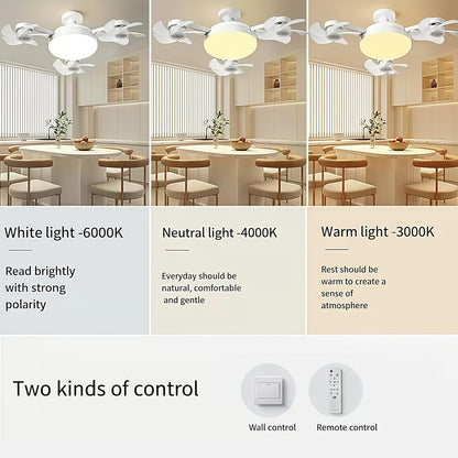 🌎Ends Today: 70% OFF!🔥❄️Stay Cool & Bright💡 2-in-1 Ceiling Fan Light 🏠Perfect for Bedrooms, Kitchens & Garages
