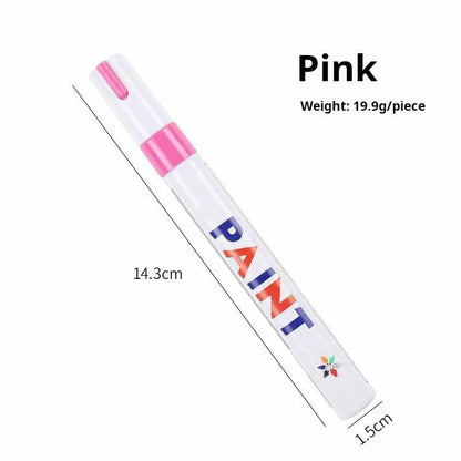 🎨 Oil-Based Paint Marker – Waterproof Quick-Dry Pen for Tires, Metal, Glass & More