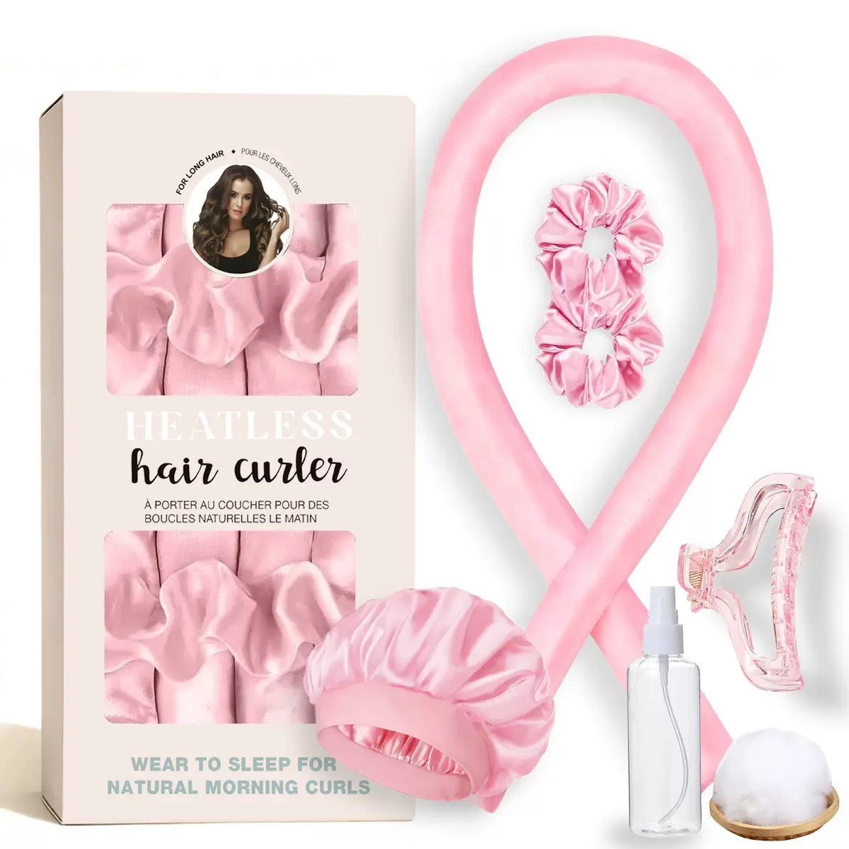 🎁Buy 3 Get 20% Off🔥Heatless Curling Rod Headband👩Get Natural, Voluminous Curls While You Sleep 😍