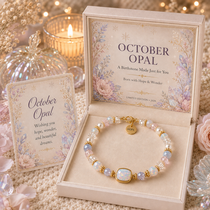 ✈️Last Day 50% OFF✨ 🎅 2026 Christmas Gift 50% Off--💎 Birthstone Meaning Bracelet | Limited Edition 2026