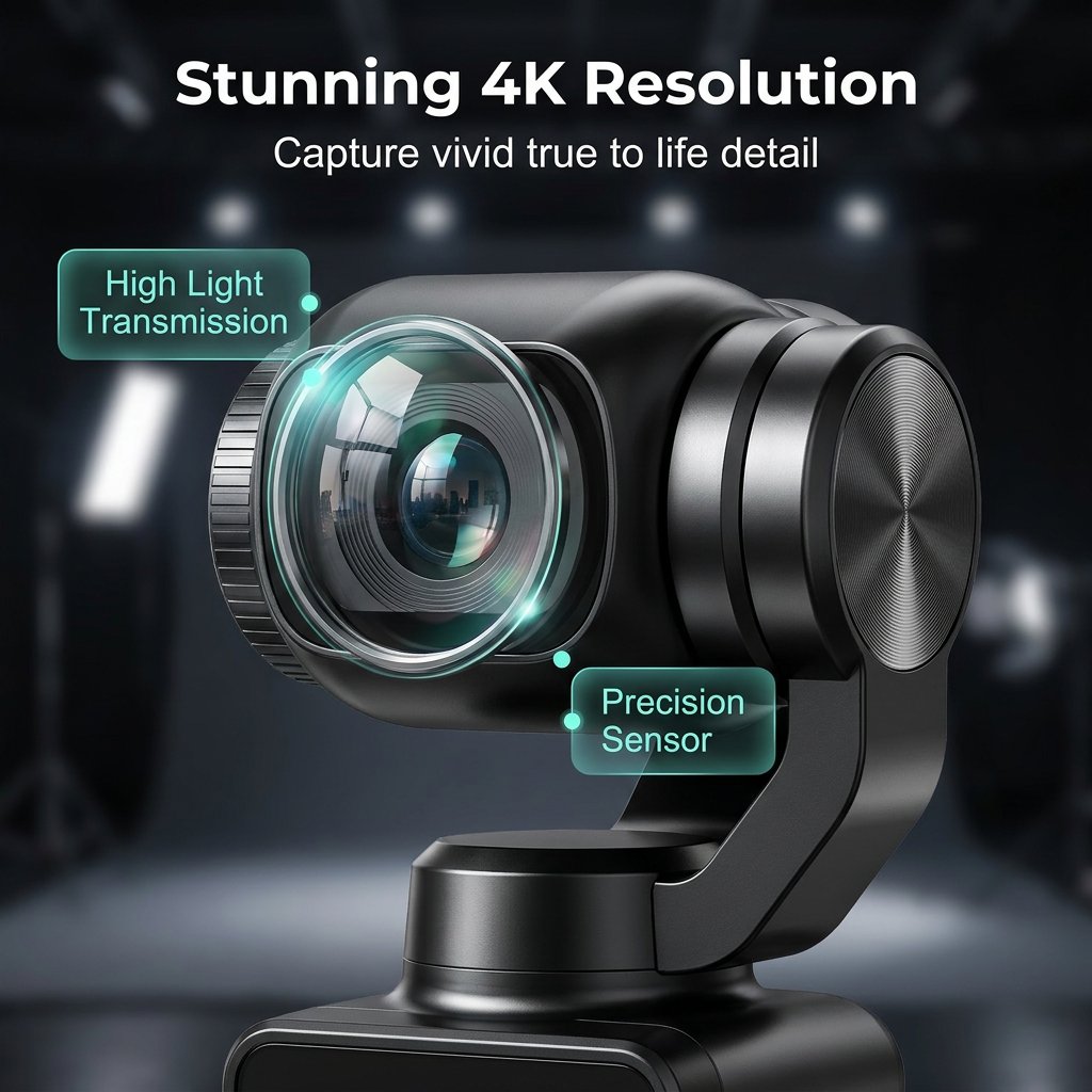 2026 Newest Xtra Pro — 2.5K AI Pocket Camera with 180° Rotating Lens