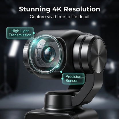 2026 Newest Xtra Pro — 2.5K AI Pocket Camera with 180° Rotating Lens
