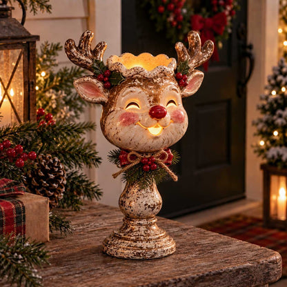 🎄 Christmas Heirloom Glow Candle Holder Collection