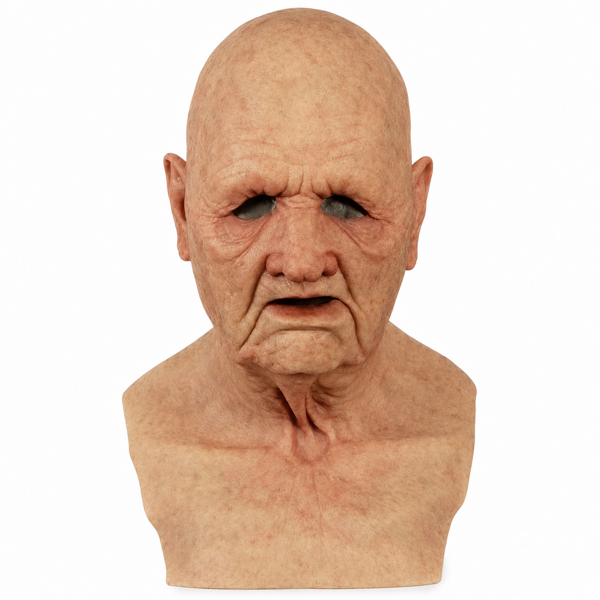 🔥2026 All New Style👻 Realistic Halloween Character Mask Headgear – Full Head & Neck Transformation