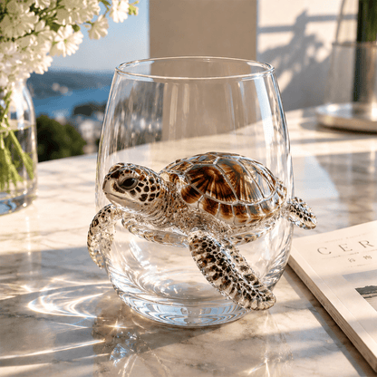 🏆Limited Time Sale 49% OFF🌊🐙Artisanal Blue Ringed Octopus Glassware