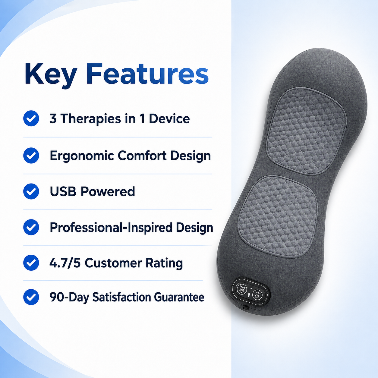🌎Ends Today: 70% OFF!🔥3-in-1 Multi-functional Lumbar and Cervical Support Pillow