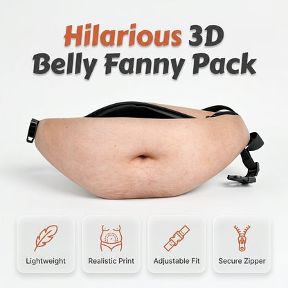 🔥 Limited-Time 49% OFF🔥Dad Bag Fanny Pack & 3D Beer Belly Waist Pack