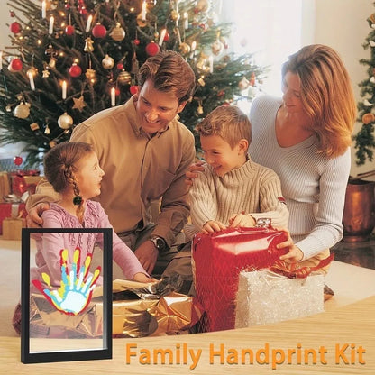 🎁Today Only: 55% OFF🔥Wooden Transparent Handprint Frame Set, DIY Family Memorial Gift Kit