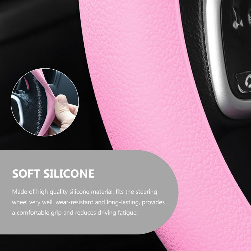 ✈️Last Day 50% OFF✨🚗Soft Silicone Steering Wheel Cover