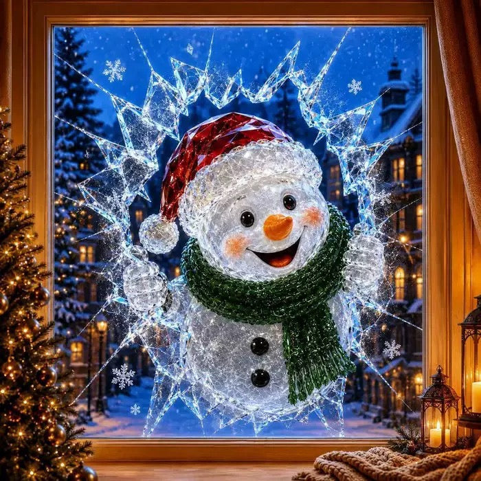 🎅Christmas Sale🎅2026 Christmas Window Decals