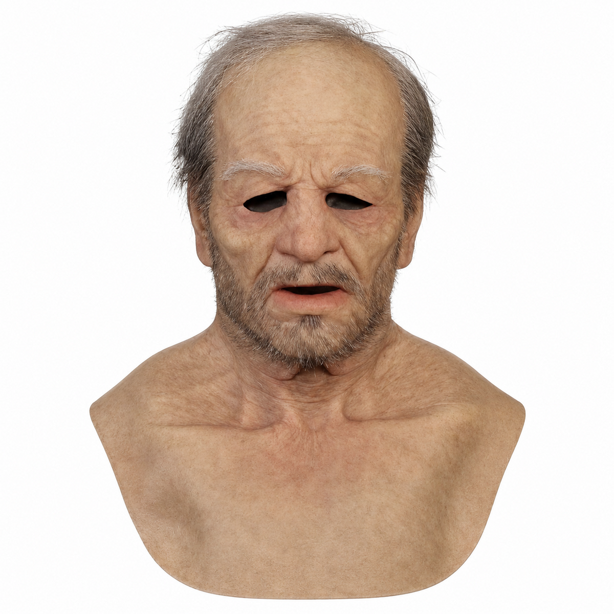 🔥2026 All New Style👻 Realistic Halloween Character Mask Headgear – Full Head & Neck Transformation