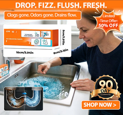 🏅Powerful Pipe Declogging & Cleaning Tablets